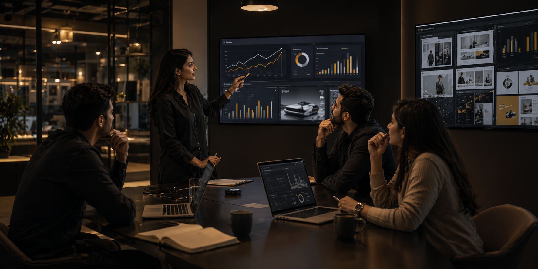 Mach1-style strategy session with marketing and analytics team